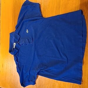 Lacoste short sleeve polo shirt blue size 7 (XL)